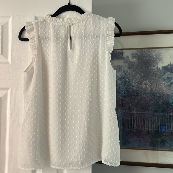 NWT j crew white blouse size small - Picture 4 of 6